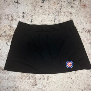 MLB Cubs Women's Black Skirt